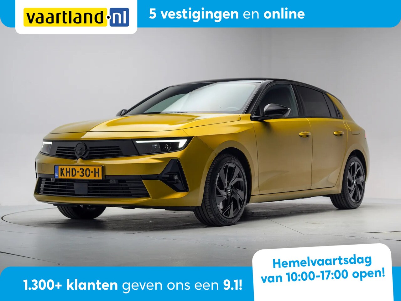 Opel Astra - 1.6 Hybrid GS line Aut. [ Sprtstoelen Navi Stuur en stoelverwarming Apple / Android Camera - AutoWereld.nl