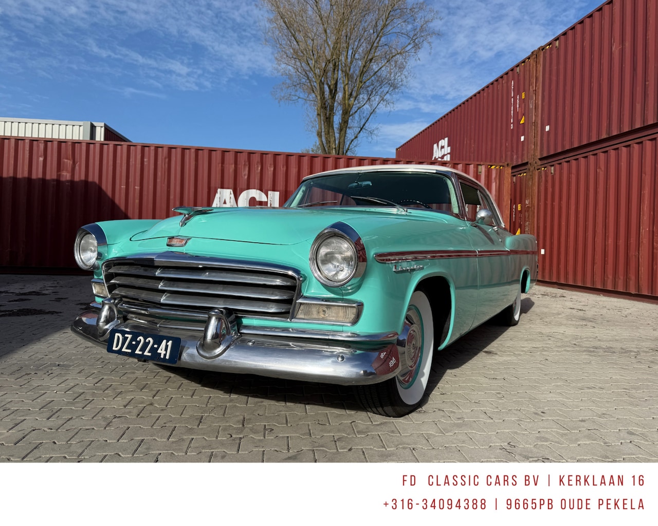 Chrysler Windsor - Nassau Coupe 1956 Oldtimer V8 - AutoWereld.nl