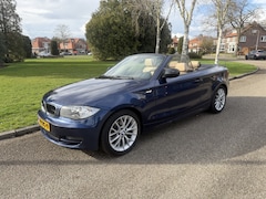 BMW 1-serie Cabrio - 118i Executive Airco, Leer, goed onderhouden