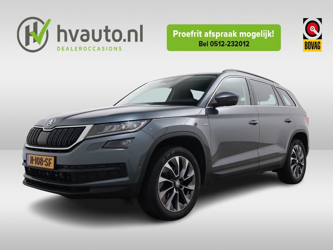 Skoda Kodiaq - 1.5 TSI 150PK DSG BUSINESS EDITION | Trekhaak | Camera | Stoelen verwarmd - AutoWereld.nl
