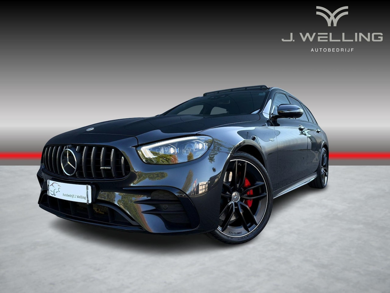 Mercedes-Benz E-klasse Estate - AMG 53 4MATIC airmatic / pano / Burmester - AutoWereld.nl