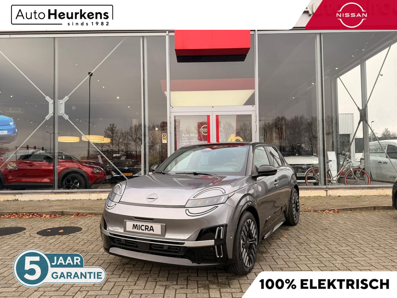 Nissan Micra - ADVANCE 40 kWh | TWO-TONE | NU IN DE SHOWROOM |  € 1.000,- VOORRAADKORTING | UIT VOORRAAD - AutoWereld.nl