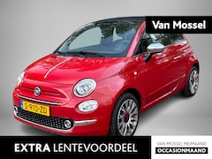 Fiat 500 C - 1.0 Hybrid RED | Climate control | Parkeersensoren | 16" Lichtmetalen velgen | Apple Carpl