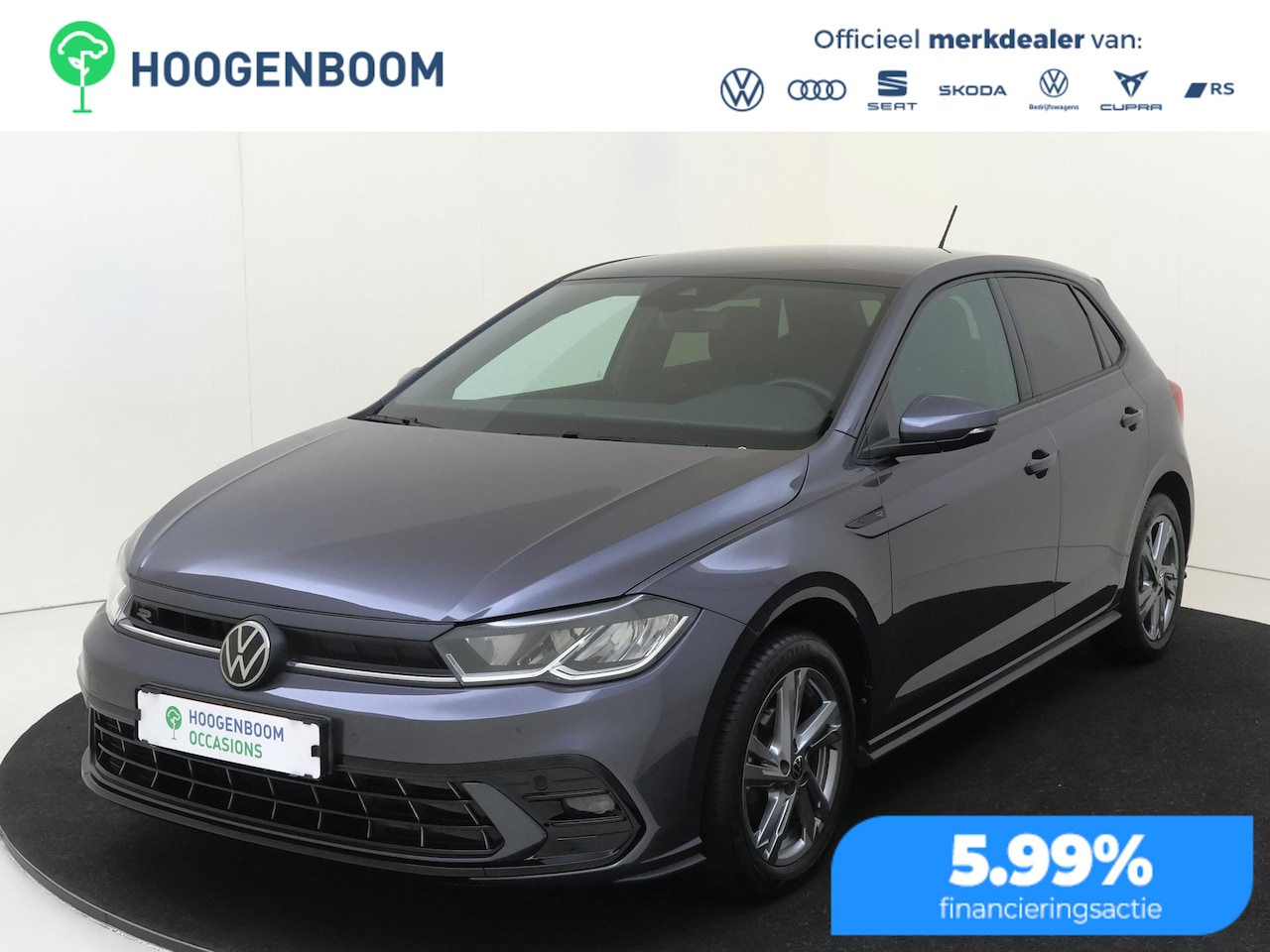 Volkswagen Polo - 1.0 TSI R-Line | Achteruitrijcamera | Adaptieve cruise control | CarPlay | Digital cockpit - AutoWereld.nl