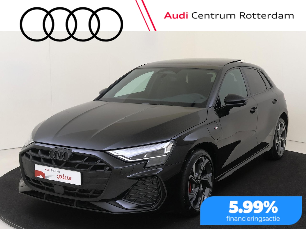 Audi A3 Sportback - 45 TFSI e S edition Competition | Panoramadak | SONOS audio | Keyless | Sfeerverlichting | - AutoWereld.nl