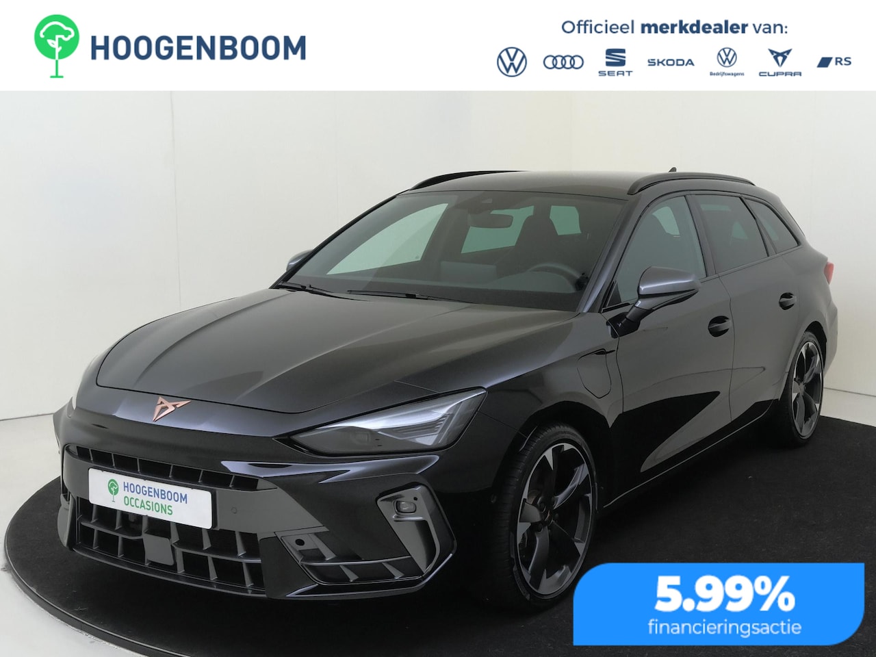CUPRA Leon Sportstourer - 1.5 TSI e-Hybrid Business | SoH 100% | Trekhaak | Parkeerassistent | Kuipstoelen | Keyless - AutoWereld.nl