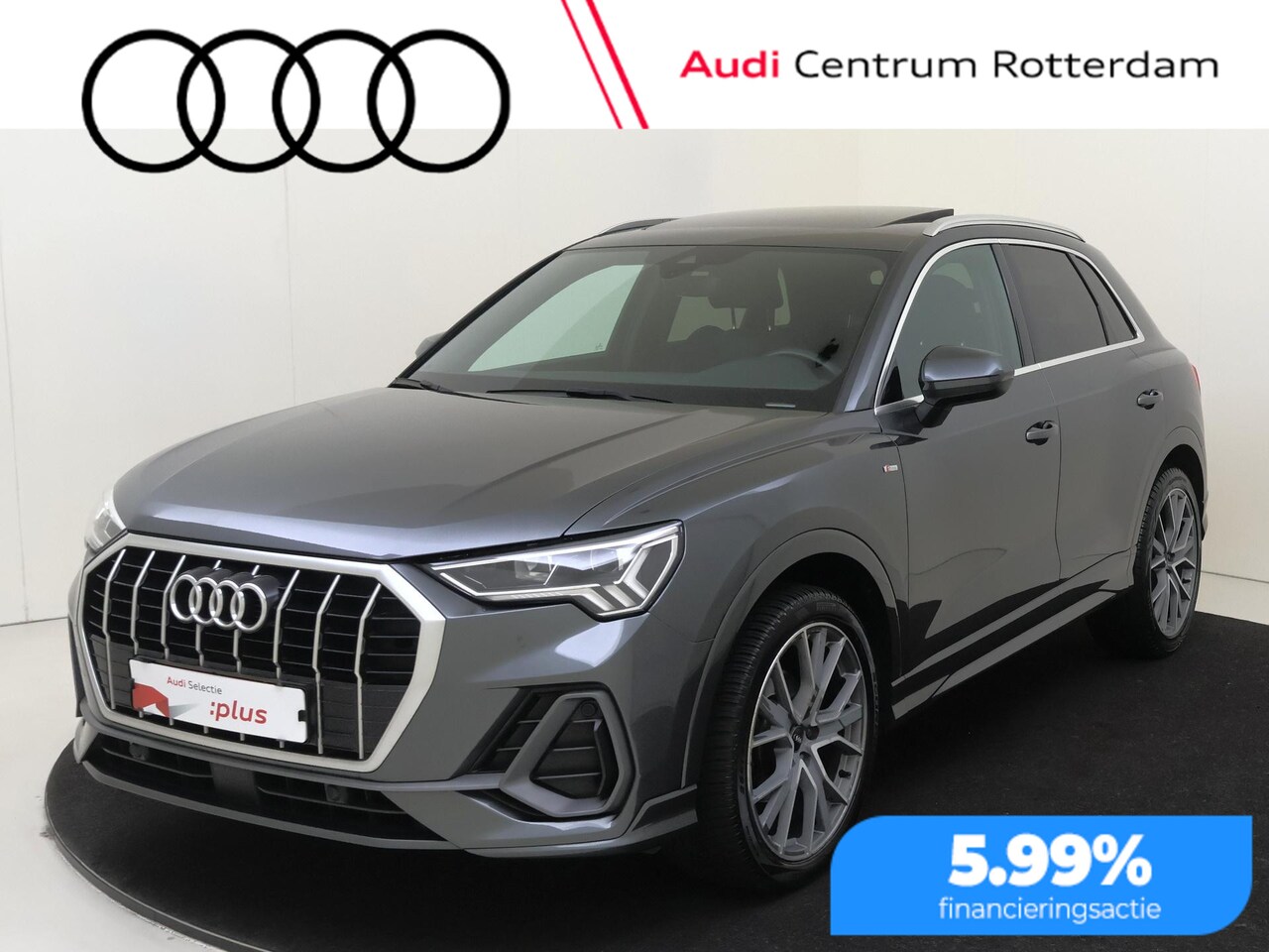 Audi Q3 - 35 TFSI Pro Line S | Panoramadak | Keyless | Achteruitrijcamera | Dodehoek detectie | Navi - AutoWereld.nl