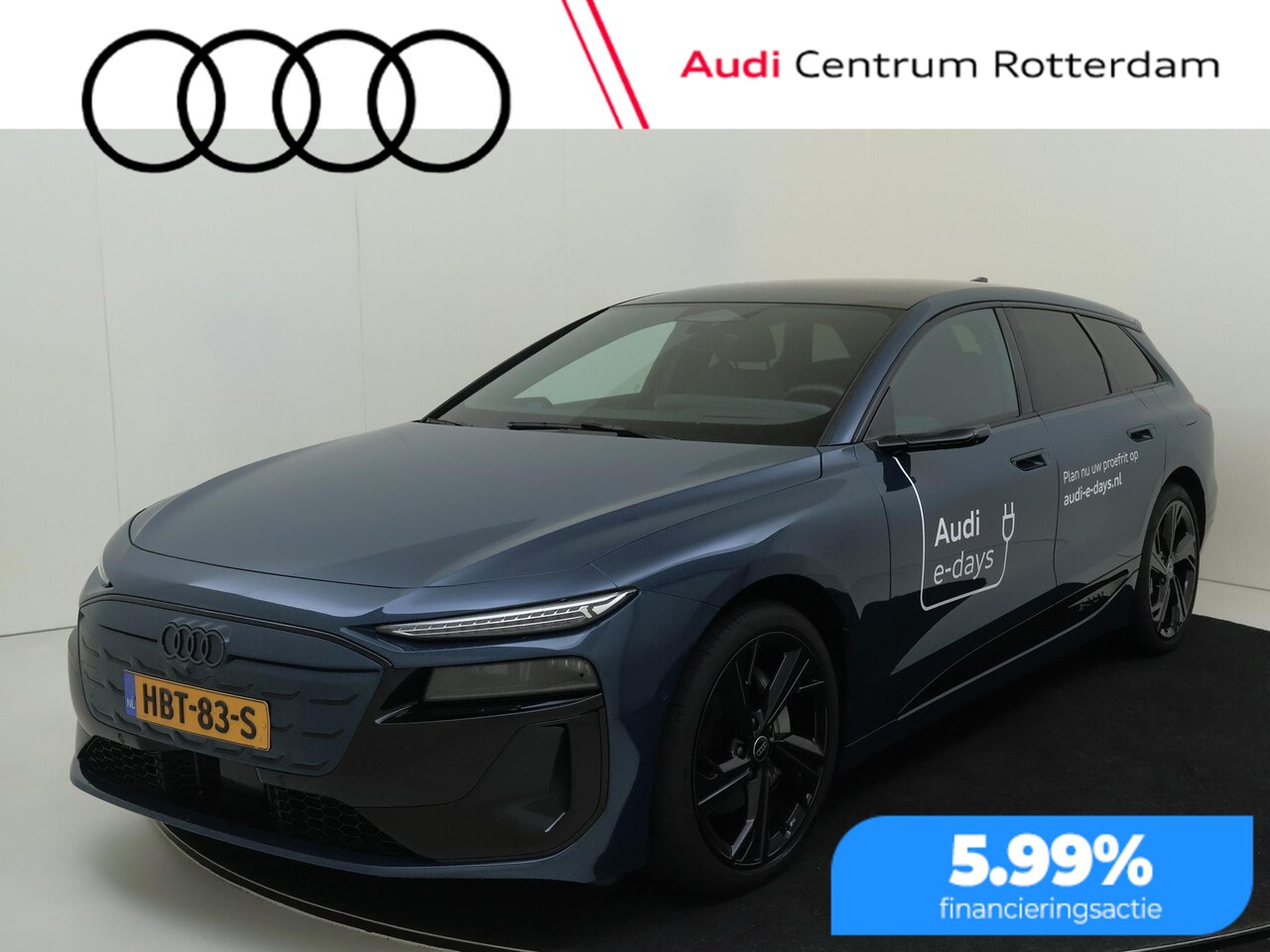 Audi A6 Avant e-tron - S edition performance 100 kWh | Panoramadak | B&O 3D sound | Privacy glas | Tour | Navigat - AutoWereld.nl