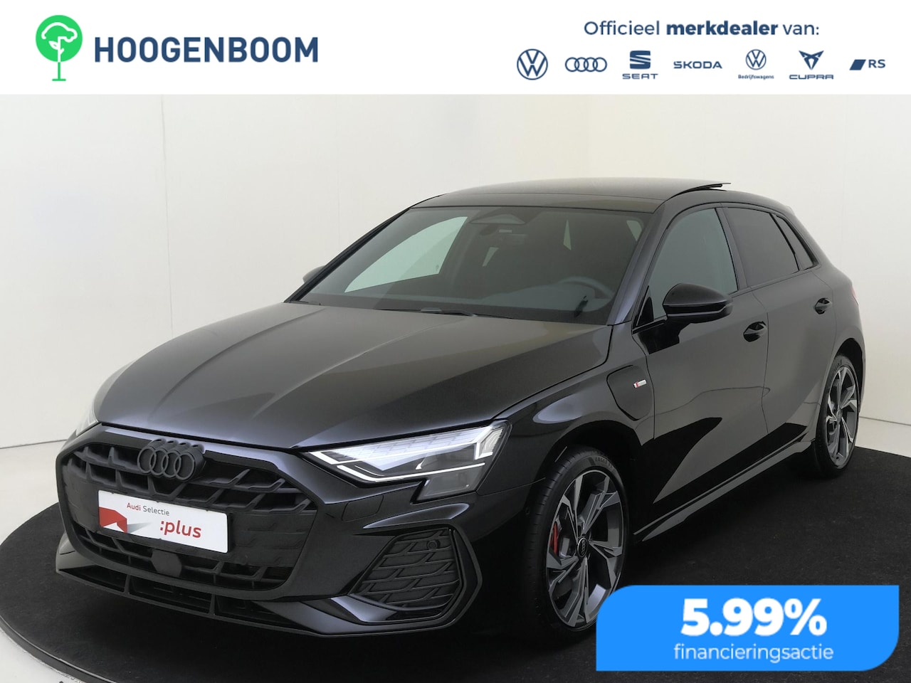 Audi A3 Sportback - 45 TFSI e S edition Competition | SoH 100% | Panoramadak | SONOS audio | Keyless | Sfeerve - AutoWereld.nl