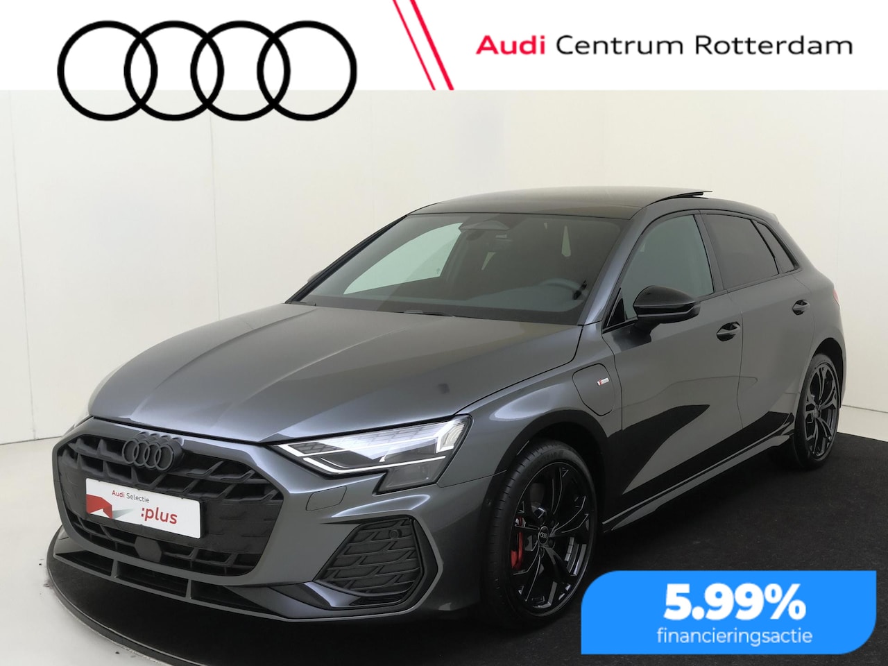 Audi A3 Sportback - 45 TFSI e S edition Competition | Panoramadak | SONOS audio | Keyless | Sfeerverlichting | - AutoWereld.nl