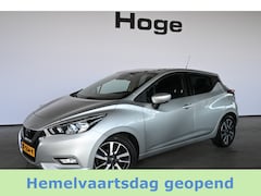 Nissan Micra - 1.0 IG-T N-Connecta Clima Navigatie LED Goed Onderhouden Inruil Mogelijk