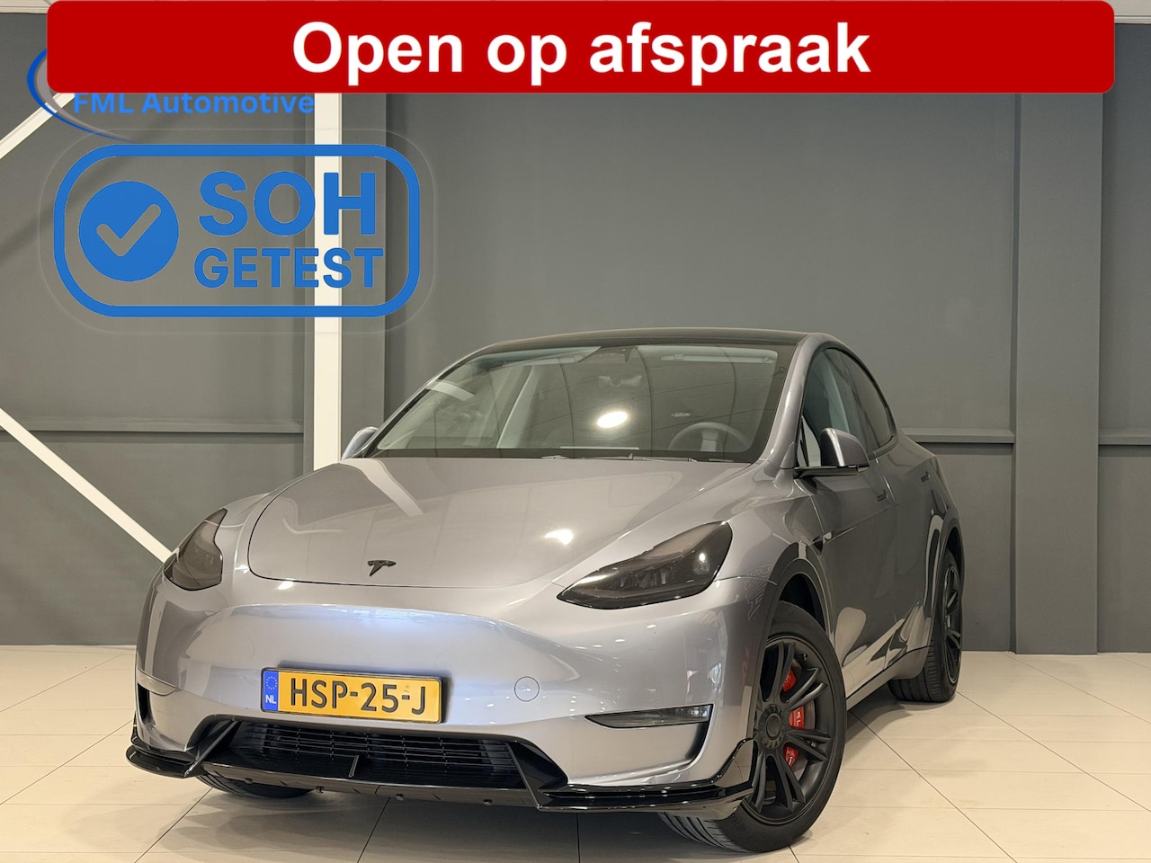 Tesla Model Y - Long Range AWD 75 kWh | Sport pakket | Leder interieur | SOH 92,2% | - AutoWereld.nl