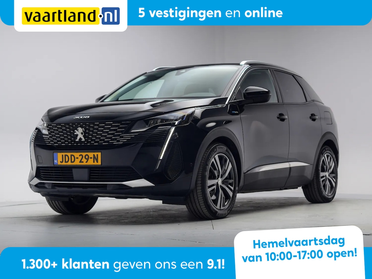 Peugeot 3008 - 1.6 Plug-in Hybrid 225 Allure [ Navi Camera Carplay ] - AutoWereld.nl