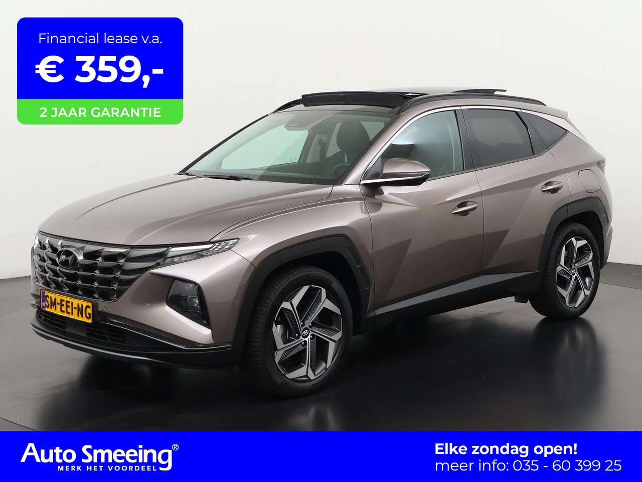 Hyundai Tucson - 1.6 T-GDI PHEV Premium Sky 4WD | Panoramadak | 360 Camera | Stoelventilatie | Zondag Open! - AutoWereld.nl