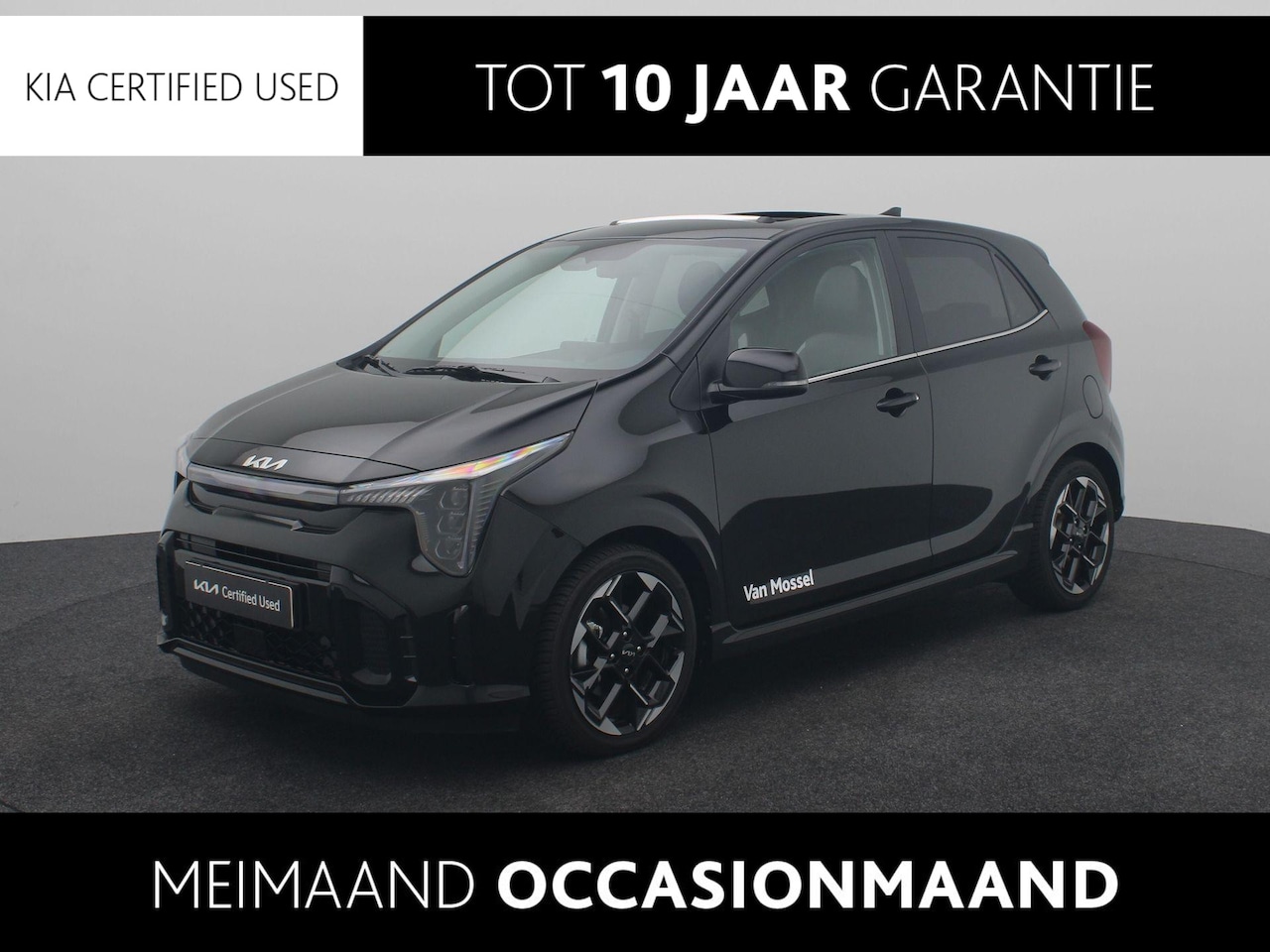 Kia Picanto - 1.0 DPI GT-Line Leder | Open Dak | Stoelverwarming | Keyless | Camera | Clima | Navi | LM - AutoWereld.nl