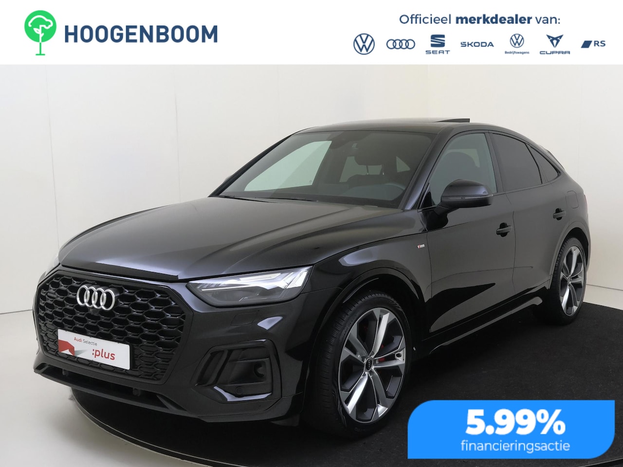 Audi Q5 Sportback - 55 TFSI e S edition Sportback | SoH 100% | Panoramadak | Luchtvering | Navigatie Plus | Vi - AutoWereld.nl