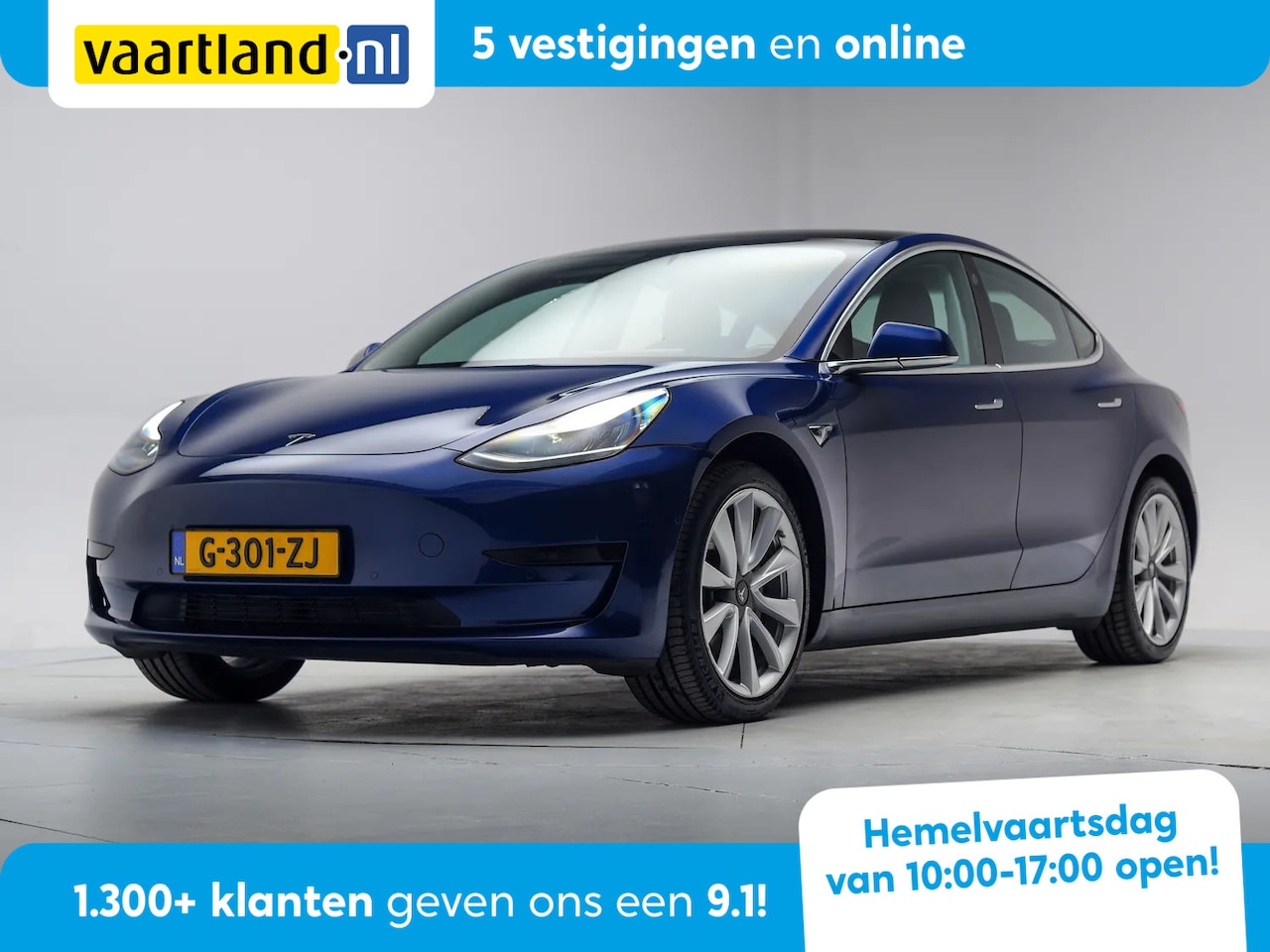 Tesla Model 3 - Standard RDW Plus 60 kWh 3-Fase [ Panoramadak Autopilot Camera ] - AutoWereld.nl