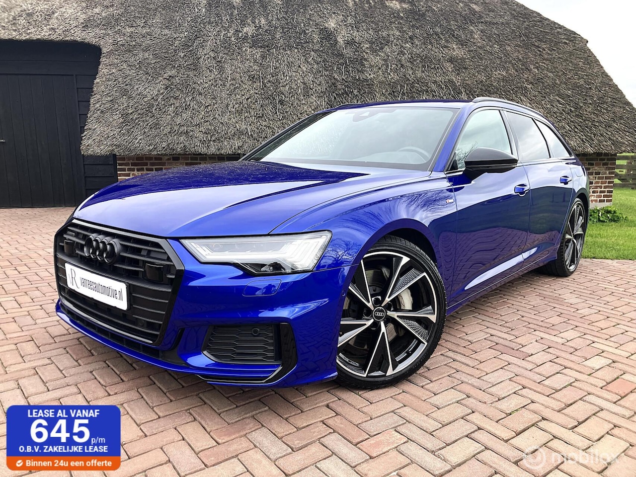 Audi A6 Avant - 12/22 TFSI-e Quattro 2xS-Line 21" Ultra Blauw - AutoWereld.nl