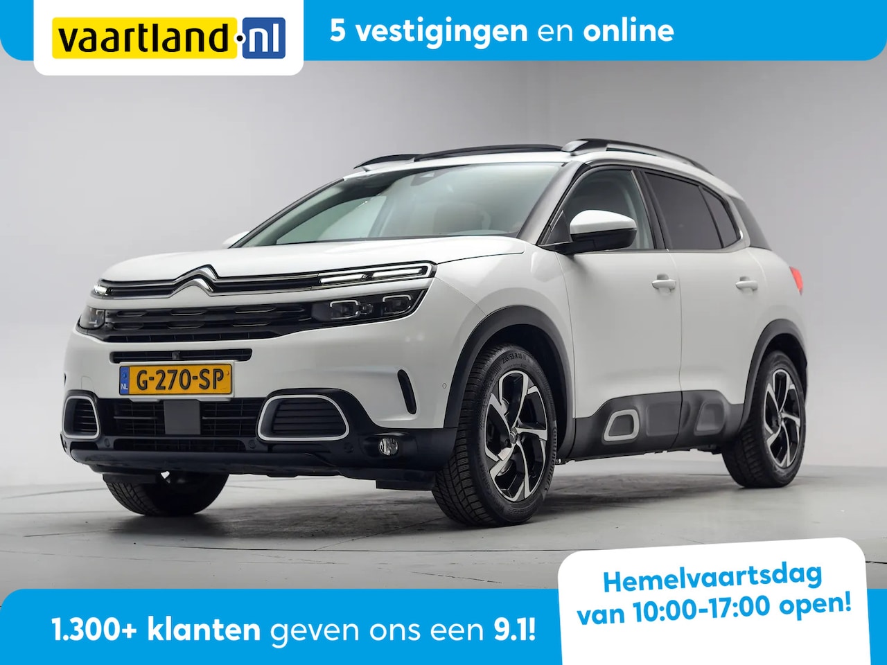 Citroën C5 Aircross - 1.6 PureTech Feel Aut. [ Panoramadak Camera Stoelverwarming] - AutoWereld.nl