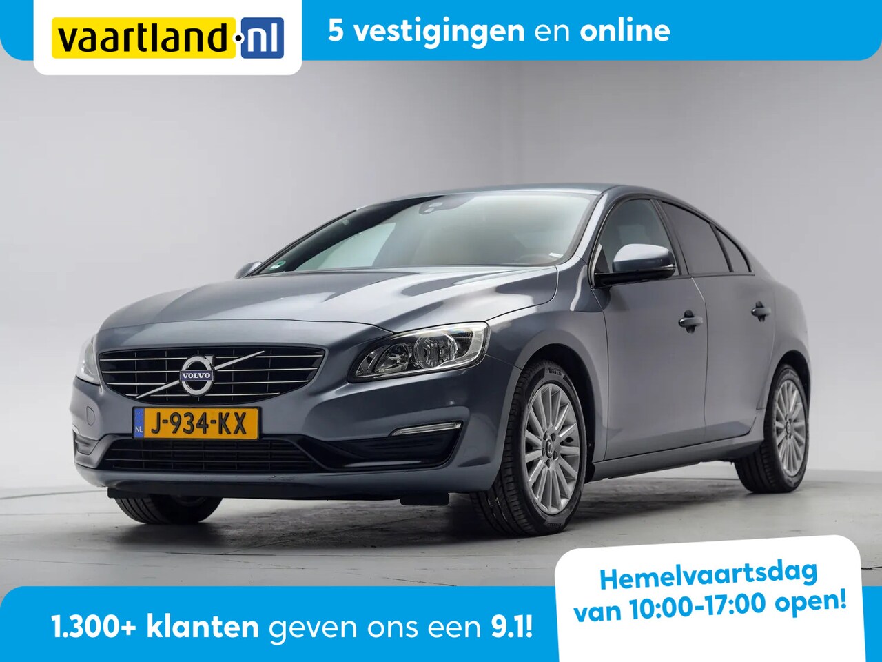 Volvo S60 - 1.5 T3 Summum [ Trekhaak Navi Leder ] - AutoWereld.nl