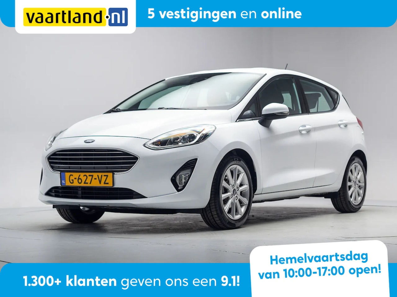Ford Fiesta - 1.0 EcoBoost Titanium 5-drs [ LED Stoel-en stuurverwarming Apple/Android ] - AutoWereld.nl