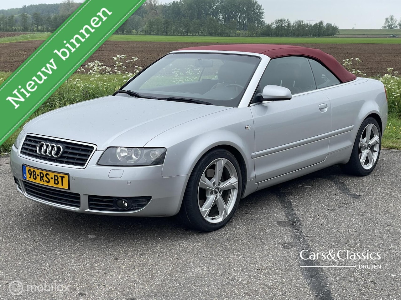 Audi A4 Cabriolet - 3.0 V6 - Top onderhouden - APK 03-2027 - AutoWereld.nl