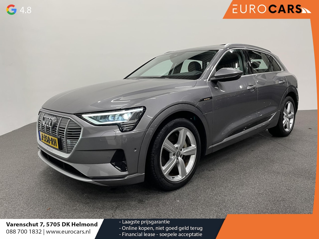 Audi e-tron - e-tron 50 quattro Launch edition plus 71 kWh Panoramadak Navigatie Apple Carplay/Android A - AutoWereld.nl