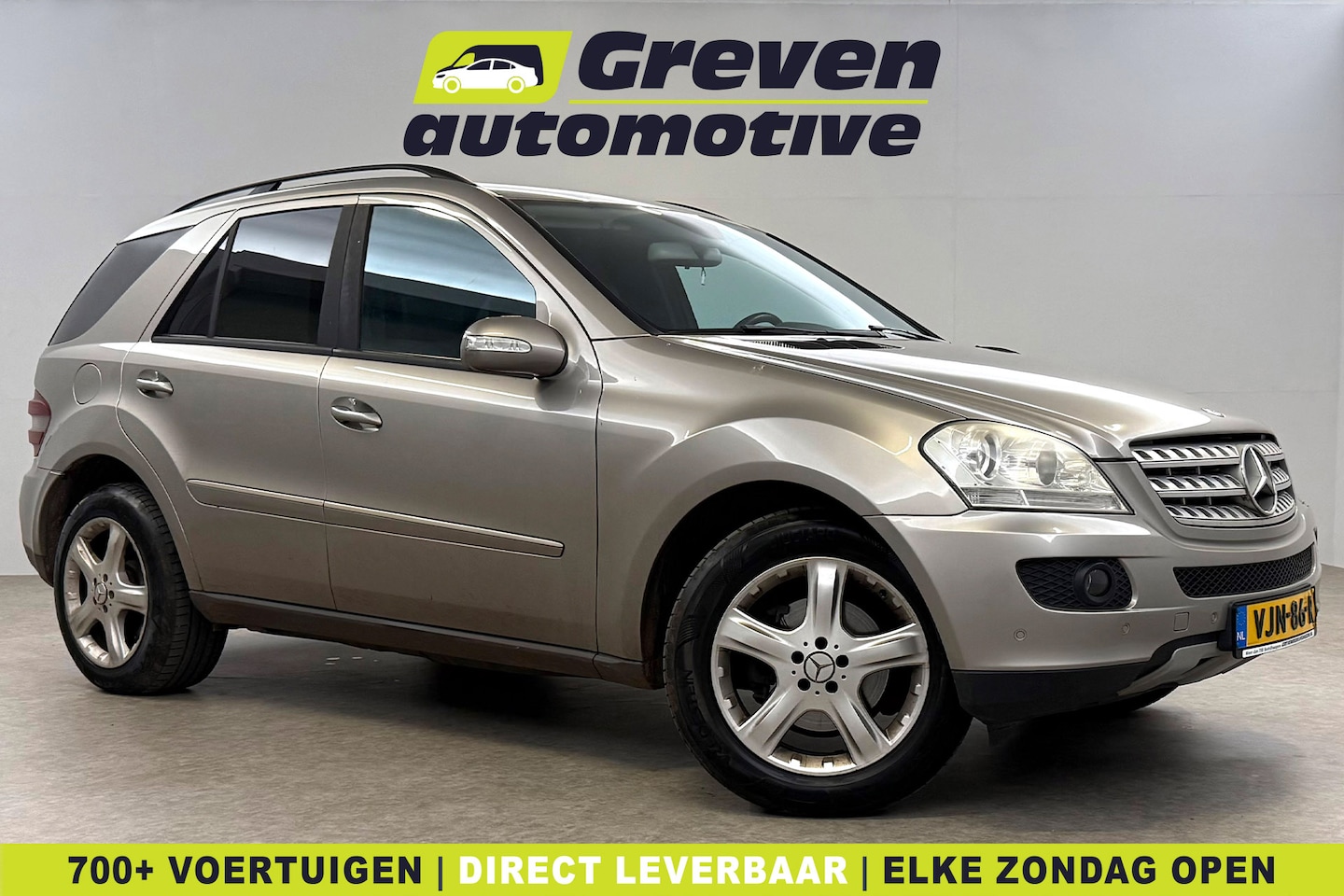 Mercedes-Benz M-klasse - ML320 CDI | MARGE | Grijs Kenteken | VAN | 3500kg Trekgew. | Trekhaak | Clima | Navi | Cru - AutoWereld.nl