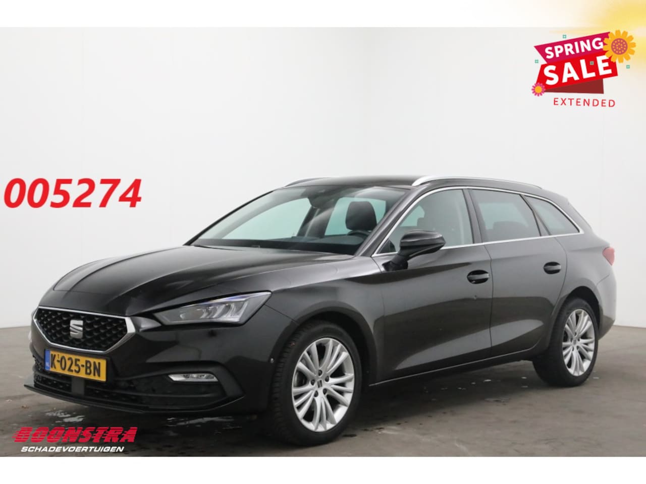 SEAT Leon Sportstourer - 1.5 TSI Style LED ACC Virtual Apple/Android Camera AHK - AutoWereld.nl