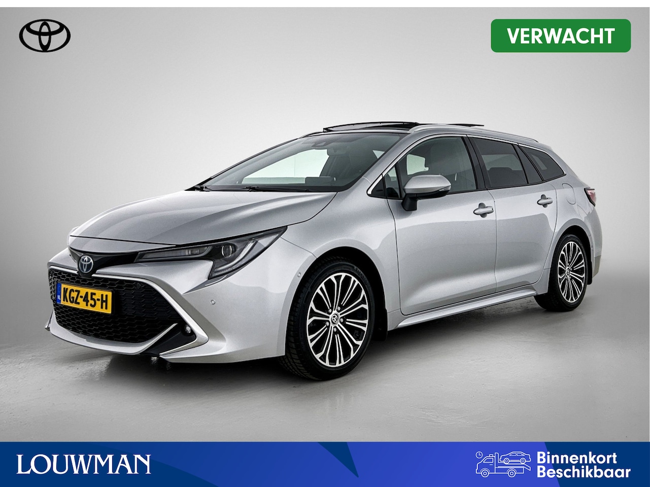 Toyota Corolla Touring Sports - 2.0 Hybrid Executive Limited + | Elektrisch glazen panorama-dak  | Onderweg-naar-dealer - AutoWereld.nl