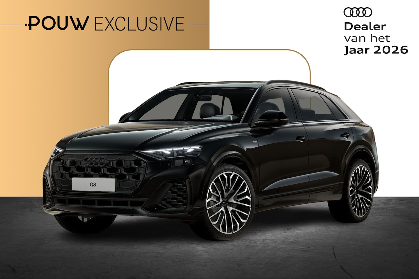 Audi Q8 - 55 TFSI e 394pk quattro Pro Line S | Achterasbesturing | Panoramadak | 23" Velgen - AutoWereld.nl