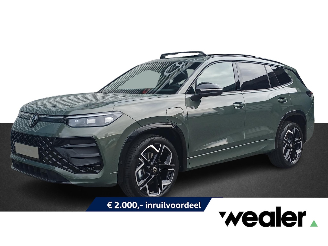 Volkswagen Tayron - R-Line Edition 1.5 eHybrid 150 kW / 204 PK DSG | Black Style | Panoramadak | Trekhaak wegk - AutoWereld.nl