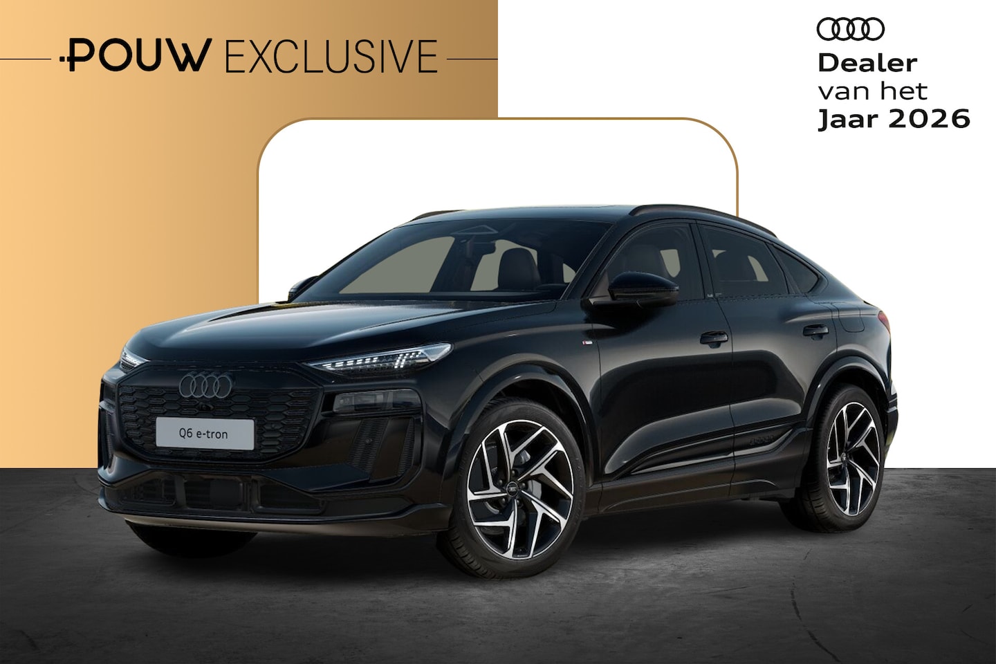Audi Q6 Sportback e-tron - 306pk S Edition Performance 100 kWh | Panoramadak | Trekhaak Wegklapbaar - AutoWereld.nl