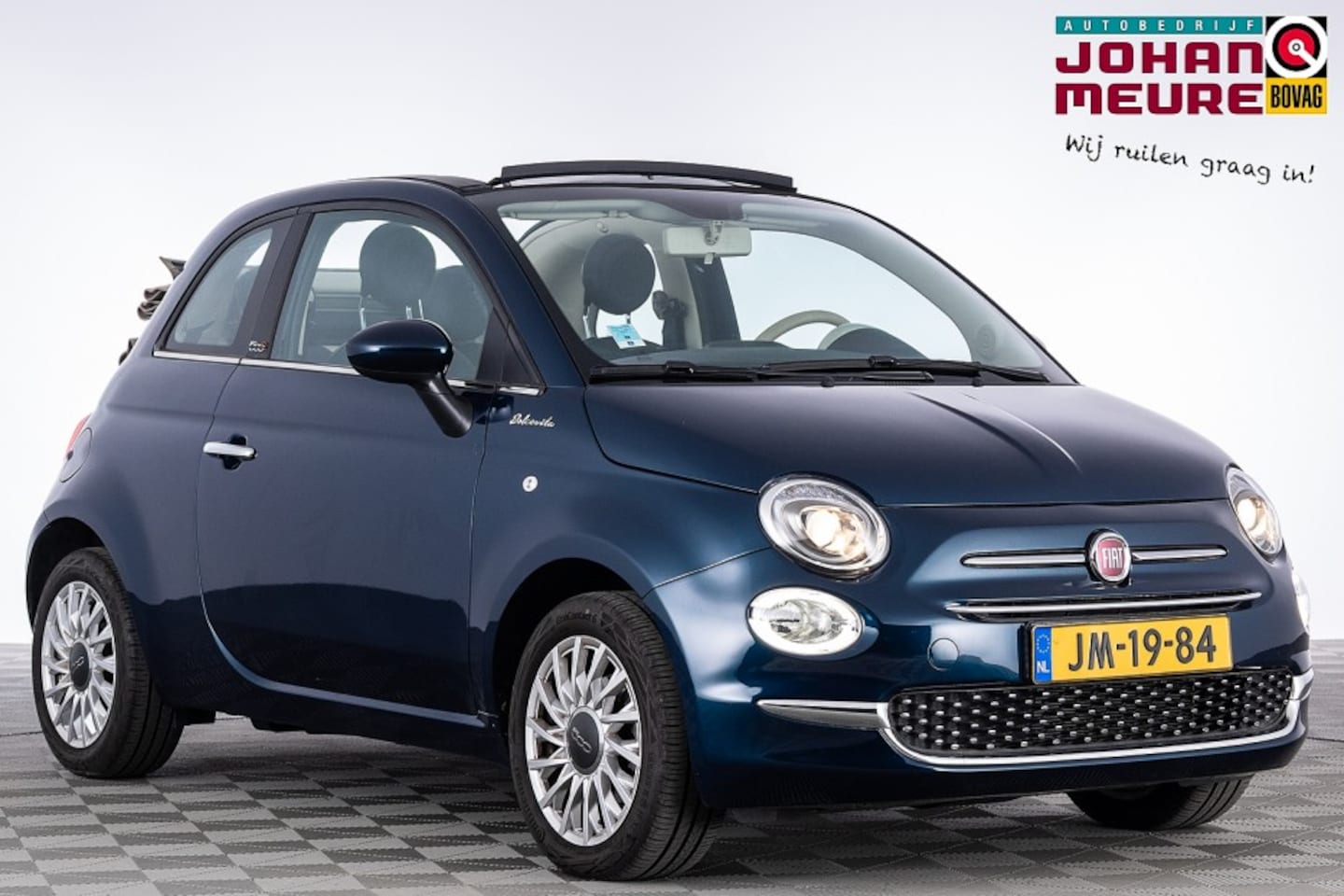 Fiat 500 C - 1.0 Hybrid Dolcevita | Half LEDER | AIRCO | VELGEN | CARPLAY - AutoWereld.nl