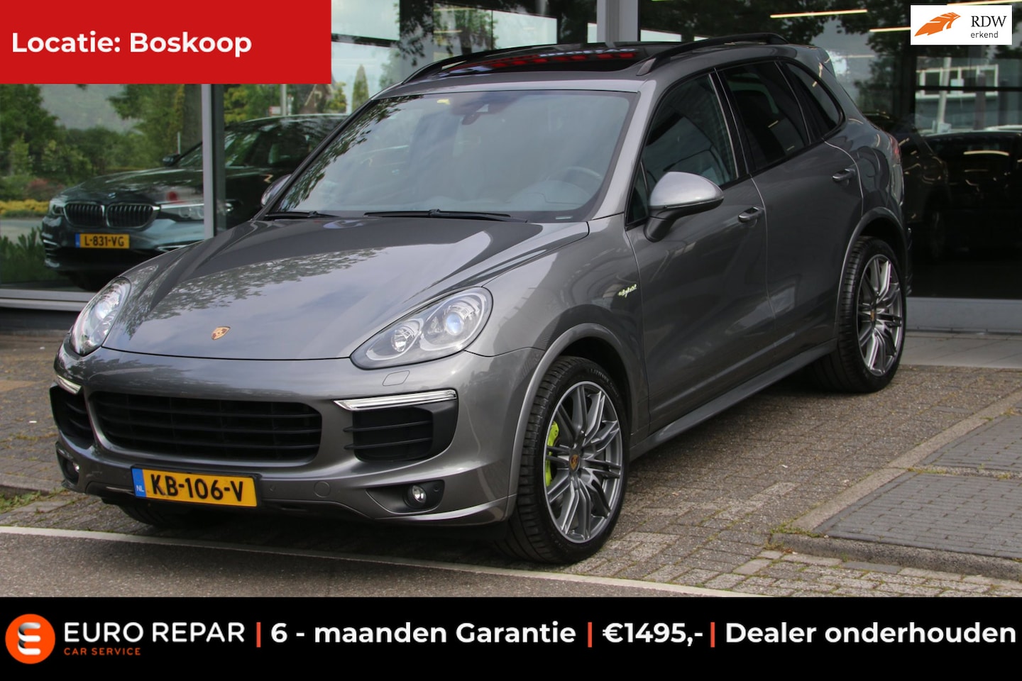 Porsche Cayenne - 3.0 S E-Hybrid DEALER OND. PANO. NL-AUTO NAP! - AutoWereld.nl