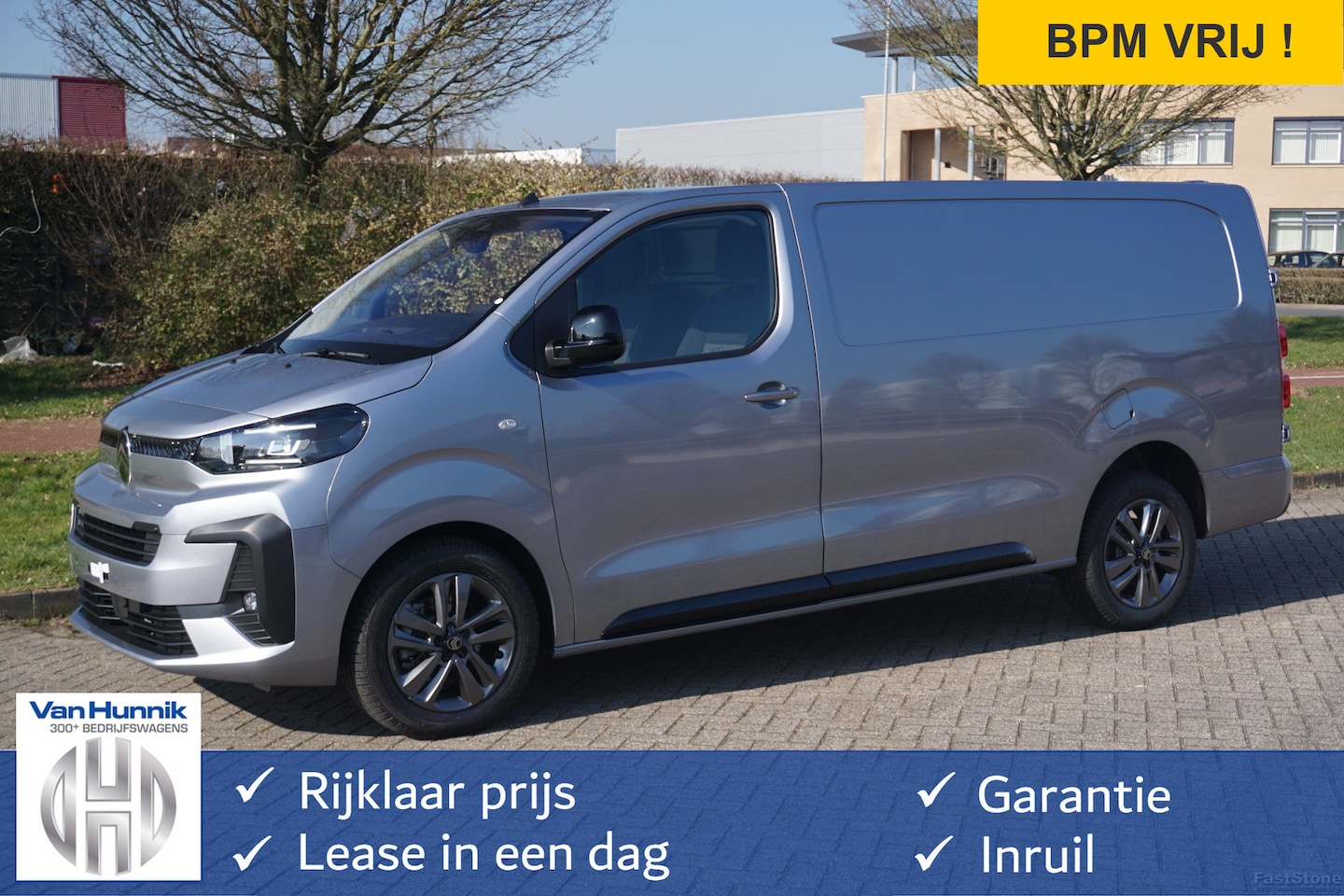 Citroën Jumpy - 2.0D 180PK EAT8 Aut L3H1 BPM VRIJ!! LED, Navi, Clima, Cam, 17" LM, Betimmering, Trekhaak!! - AutoWereld.nl