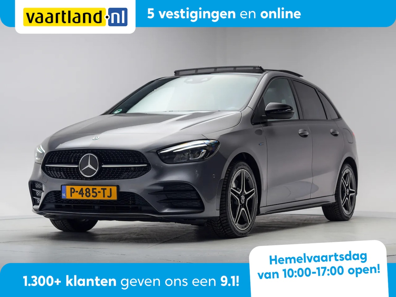 Mercedes-Benz B-klasse - 250e AMG Line Premium Plus Aut. [ Panoramadak Sfeerverlichting Adapt. cruise ] - AutoWereld.nl
