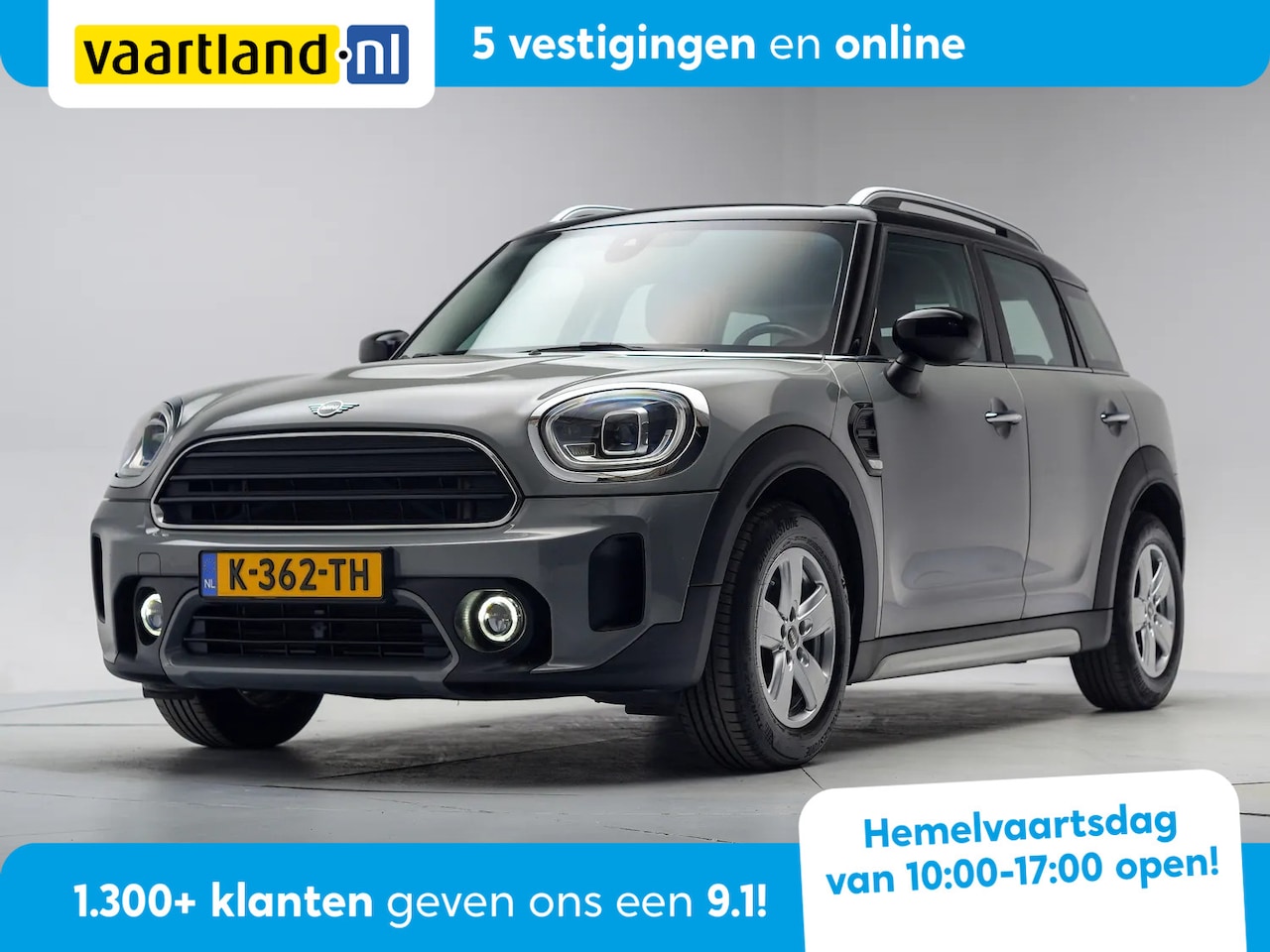 MINI Countryman - 1.5 Cooper Pepper [ LED Navi Clima/ ECC Cruise ] - AutoWereld.nl