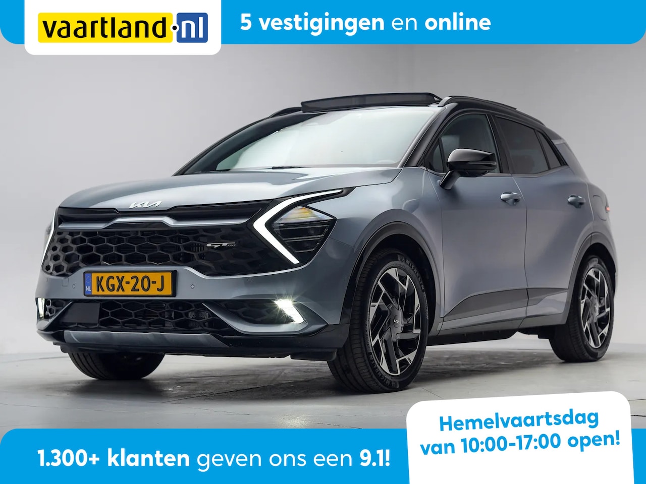 Kia Sportage - 1.6 T-GDi PHEV AWD 265pk GT-Line PlusLine [ Panorama Stoelventilatie LED ] - AutoWereld.nl