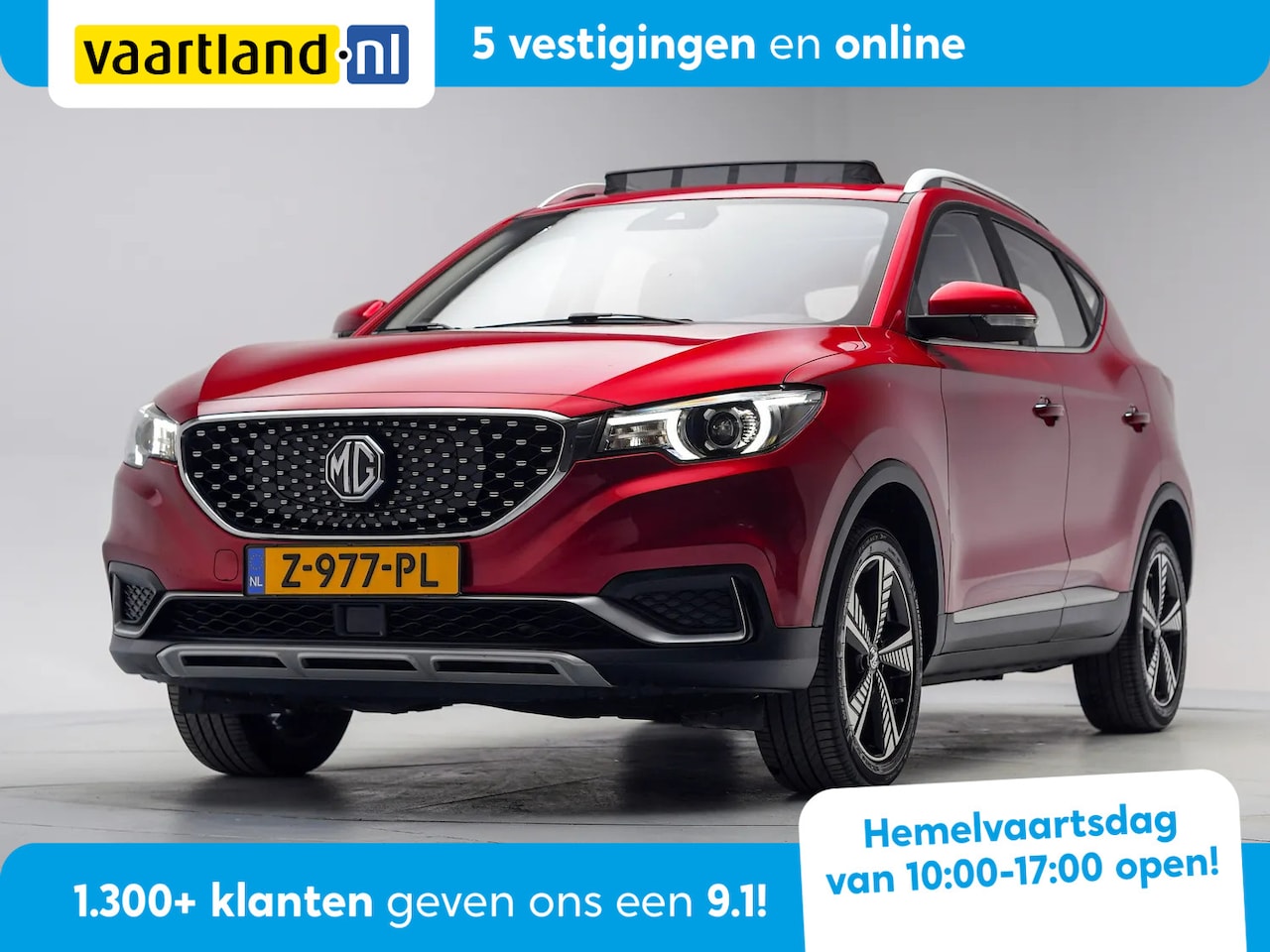 MG ZS - Luxury 45 kWh [ Panorama Leder Trekhaak Navi ] - AutoWereld.nl