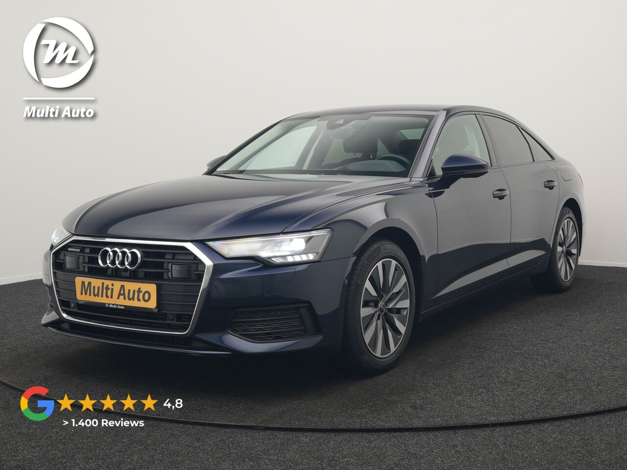 Audi A6 Limousine - 50 TFSI e Quattro Proline PHEV 300pk Dealer O.H | Trekhaak af Fabriek | Adaptive Cruise | - AutoWereld.nl