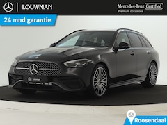 Mercedes-Benz C-klasse Estate - 180 AMG Nightpakket | Trekhaak | Alarm | Memory | Dode Hoek Ass | CarPlay | Keyless Go | P