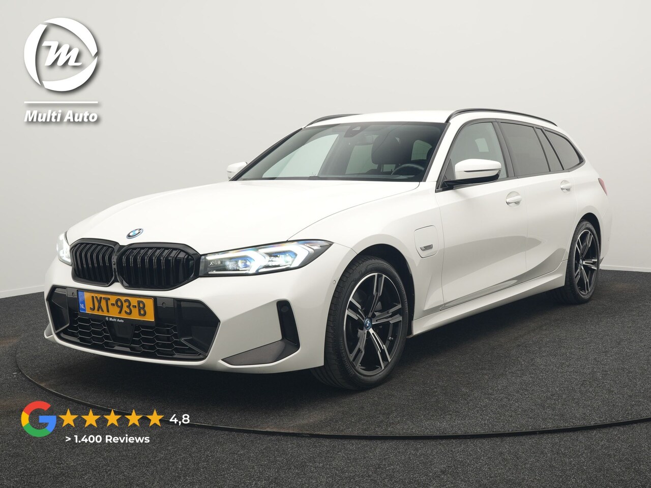 BMW 3-serie Touring - 320e M Sport FACELIFT PHEV 204pk Dealer O.H | Trekhaak Af Fabriek | Adaptive Cruise | Wide - AutoWereld.nl