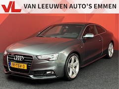 Audi A5 Coupé - 1.8 TFSI | 3x S Line | Leder | Clima | PDC | Automaat | Camera | Radio | Airco | Navigatie
