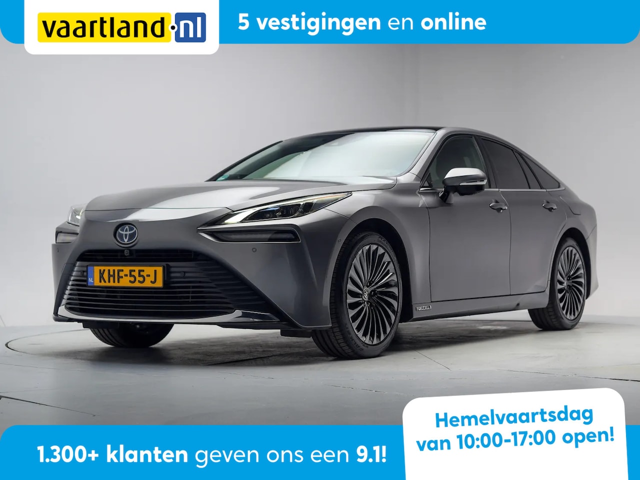 Toyota Mirai - Launch Edition [ Panorama Leder Adapt.cruise Stoelverwarming ] - AutoWereld.nl