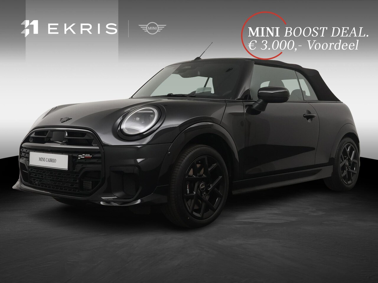 MINI Cabrio - Cooper S | JCW uitvoering | Pakket M | Sportstoelen | Stoel- Stuurverwarming - AutoWereld.nl