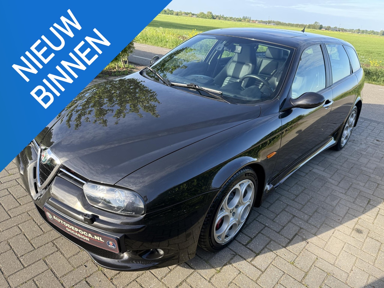 Alfa Romeo 156 Sportwagon - 3.2 V6 GTA Schuifdak! - Bose - Nieuwstaat!! - AutoWereld.nl