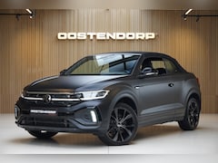 Volkswagen T-Roc Cabrio - 1.5TSI/150pk R-Line Edition Black (One/999) MATZWART|2024|Leder|Trekhaak|Navi Pro|Virtual