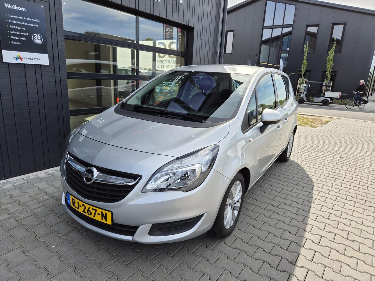 Opel Meriva - 1.4 Turbo Automaat|Hoge zit|Airco|Cruise|Navi|Topstaat!| - AutoWereld.nl