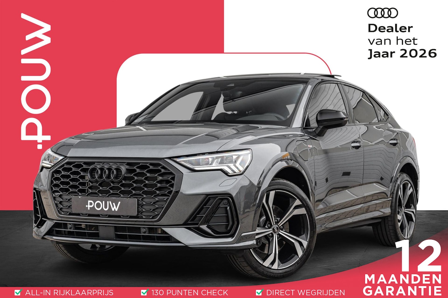 Audi Q3 Sportback - 45 TFSIe 245pk S edition | Trekhaak | Panoramadak | SONOS | Keyless entry - AutoWereld.nl